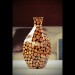 Vase hexagone "Rondins"