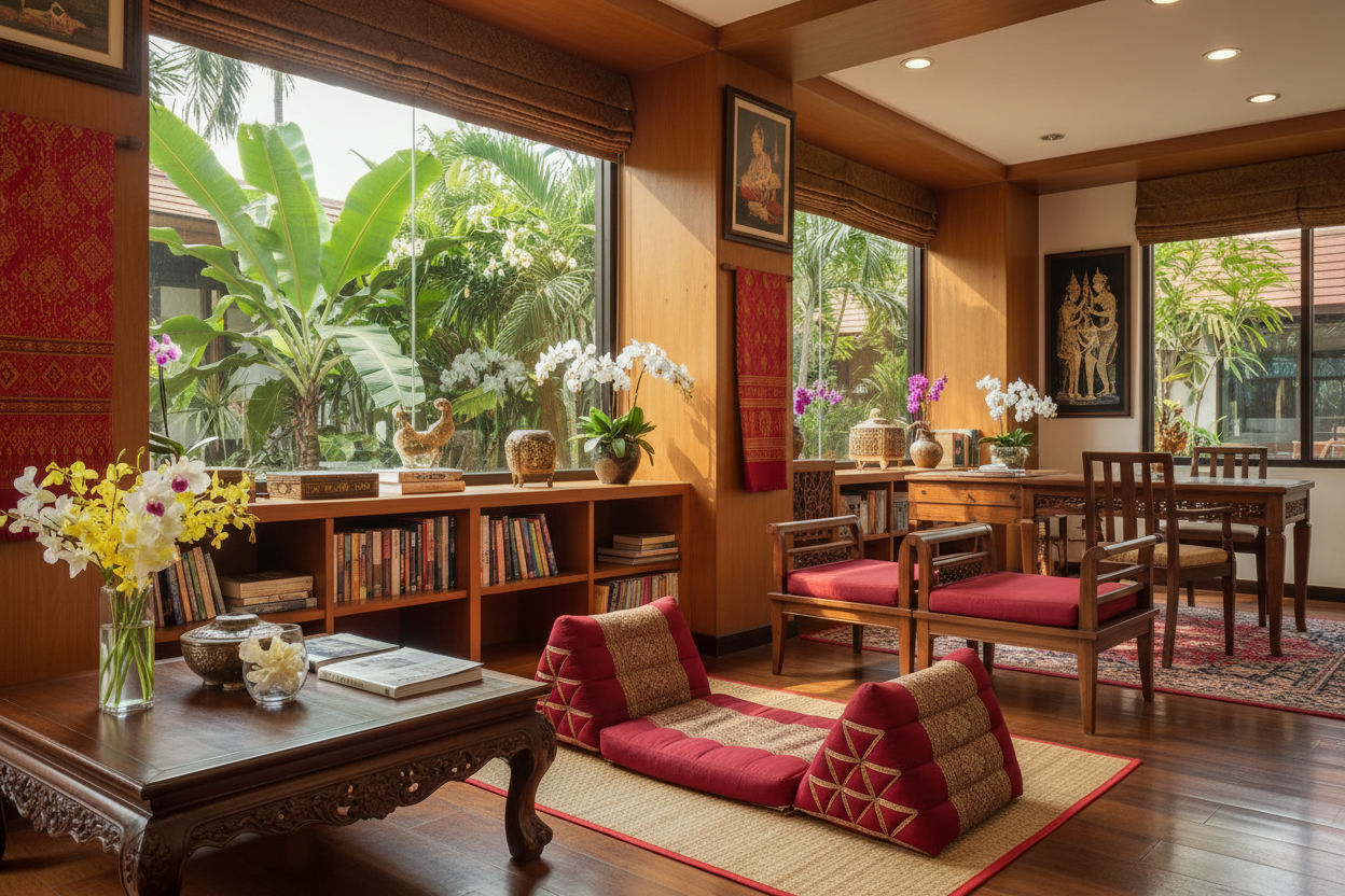Équipe éditoriale autour de ressources sur la Thaïlande